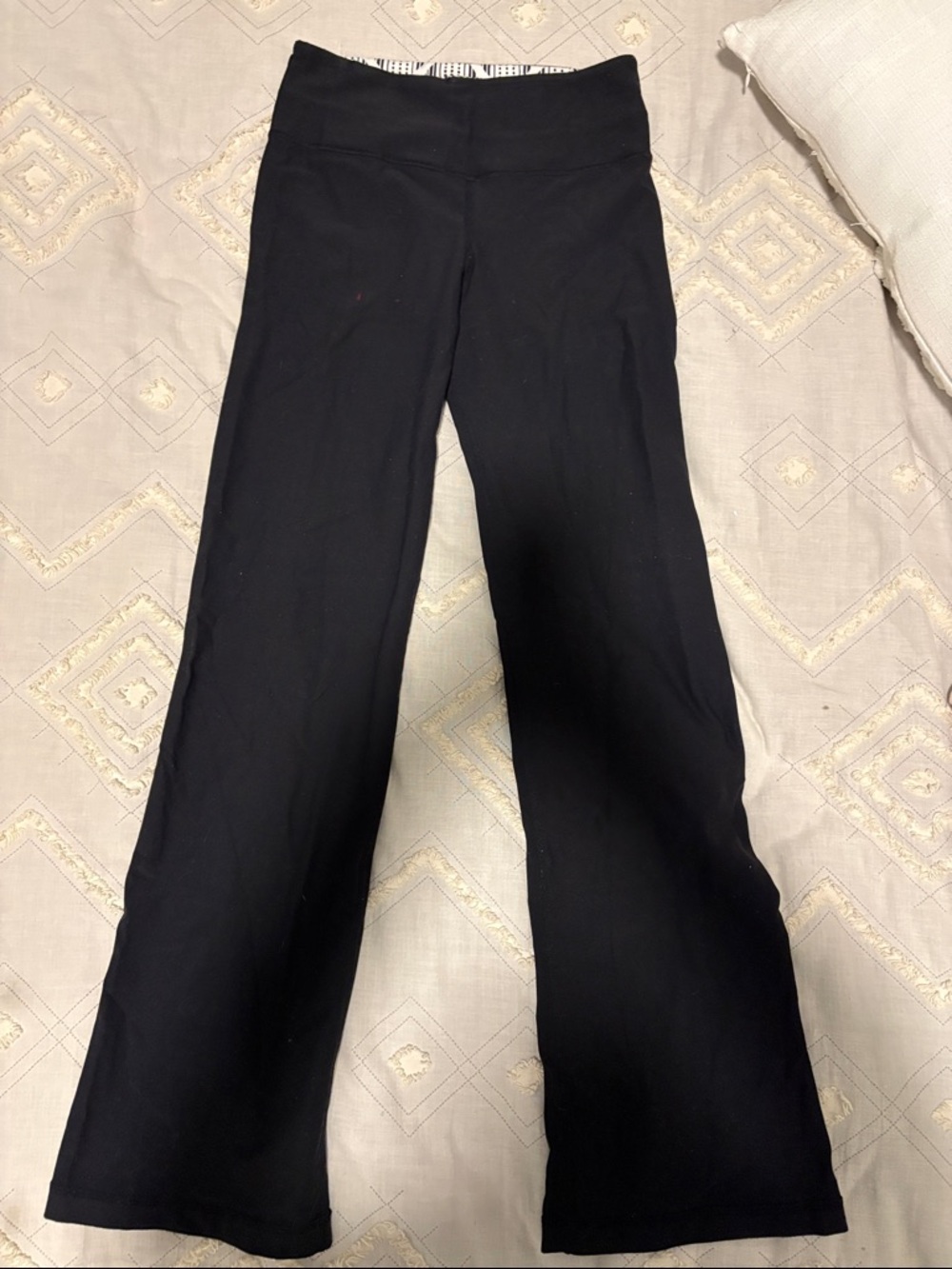 Lululemon Black Women's Wide-Leg Yoga Pants